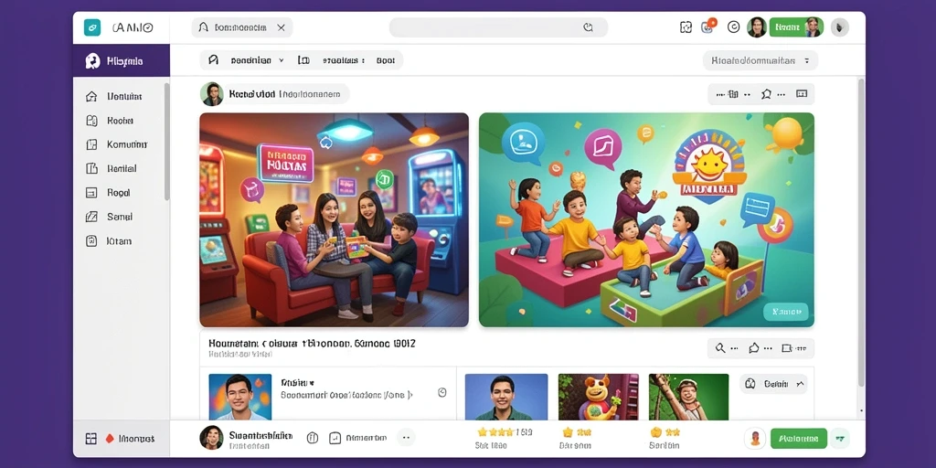 Rasakan keseruan bermain dengan teman-teman.